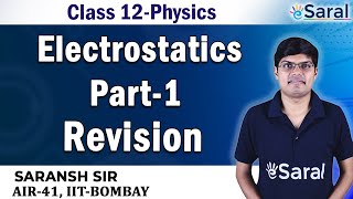 Electrostatics Revision PART 1 Physics Class 12 JEE NEET [upl. by Kiyoshi202]