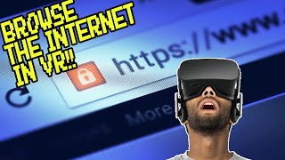 How To Browse The Internet In VR [upl. by Mutat254]