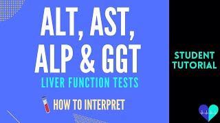 ALT AST ALP amp GGT Liver Function Tests  How to Interpret [upl. by Nemra655]