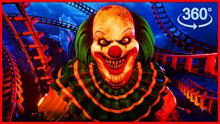 Scary 360° VR Roller Coaster [upl. by Rhoads749]