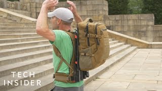 Floating Backpack Will Reduce Weight On Shoulders And Back [upl. by Lawry]