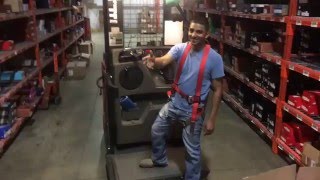 UNOFFICIAL Forklift training video  Order Picker [upl. by Neeliak604]