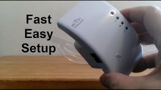 Wirelessn WiFi Repeater  WiFi Extender  No Name WiFi Repeater router setup amp review  Easy [upl. by Amehsyt]