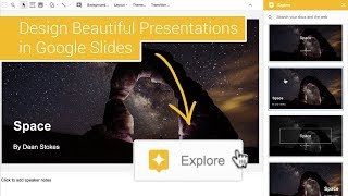 How to Design Beautiful Presentations in Google Slides  GSuite [upl. by Iraj]