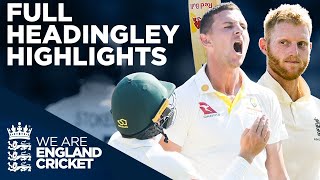 Full Test Highlights  England v Australia  Headingley Test  Third Specsavers Ashes Test 2019 [upl. by Brace]