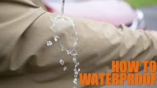 How To Easily Waterproof Your Stuff [upl. by Enrique]