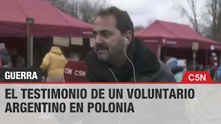 C5N en VIVO desde la FRONTERA entre UCRANIA y POLONIA [upl. by Cleodel166]