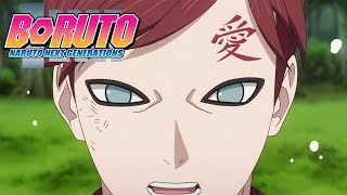 Gaara and Chojuro vs Urashiki  Boruto Naruto Next Generations [upl. by Idola]