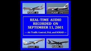 9112001 AVIATION AUDIO TRANSMISSIONS ATC FAA amp NORAD [upl. by Ylrae]