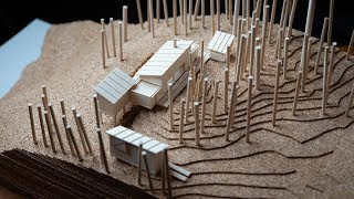 Architecture Model Making Tutorial Using a Real Project [upl. by Dalli]