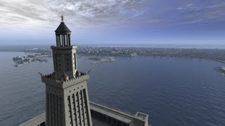 The Lighthouse of Alexandria and the Ancient Port of Alexandria [upl. by Middendorf]