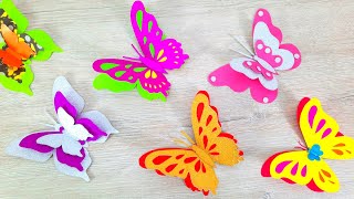 COMO HACER MARIPOSAS DE PAPEL 🦋 ORIGAMI FACIL [upl. by Chiou354]