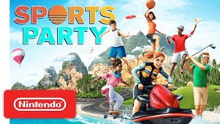 Sports Party  Launch Trailer  Nintendo Switch [upl. by Ahseyd]