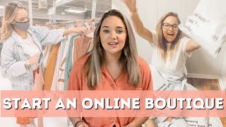 How To Start An Online Boutique 2021 EASY STEP BY STEP [upl. by Kcirdneked]