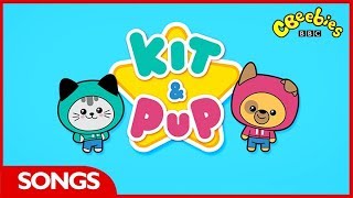 CBeebies  Kit amp Pup  Opening Theme Tune [upl. by Kaycee]