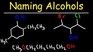 Naming Alcohols  IUPAC Nomenclature [upl. by Choong]