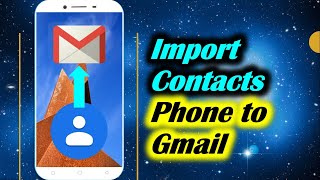 How to Import Contacts from Phone to Gmail in OPPO [upl. by Klenk878]