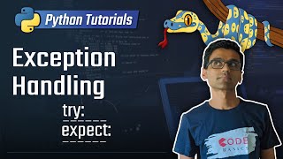 15 Exception Handling Python 3 Programming Tutorials [upl. by Barden]