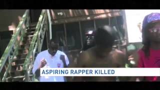 Aspiring rapper killed while making video [upl. by Airitac]