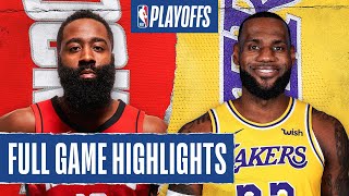 ROCKETS at LAKERS  FULL GAME HIGHLIGHTS  September 4 2020 [upl. by Inirt]