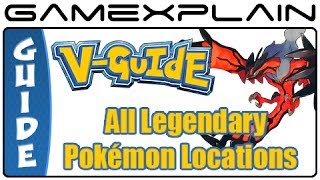 Pokémon X amp Y  All Legendary Pokémon Locations Guide amp Walkthrough [upl. by Thayer]