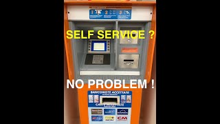 Come rifornirsi in Self Service in tutta tranquillità Con contanti [upl. by Yrbua]