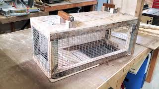 SIMPLE EASY DIY Live Animal Trap [upl. by Orat]