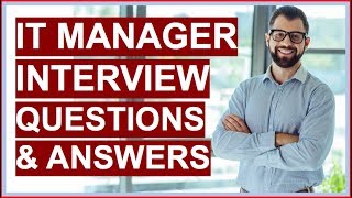 IT MANAGER Interview Questions and Answers PASS your Information Technology Interview [upl. by Sousa]