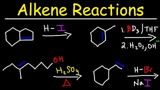 Alkene Reactions [upl. by Eilssel]