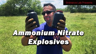 Testing Ammonium Nitrate Based Explosives [upl. by Ihtraa]