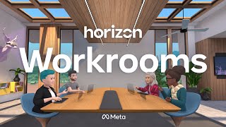 Horizon Workrooms ベータ版｜トレイラー｜Meta Quest 2 [upl. by Jonny940]