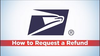 Request a USPS Refund Online Domestic [upl. by Eissehc]