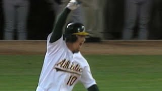 Hatteberg hits walkoff homer As win 20th straight game [upl. by Lleret215]