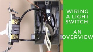 Wiring a Light Switch An Overview [upl. by Nytsrik]