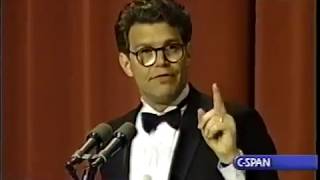 Comedian and Future Senator Al Franken With a Hilarious Performance at the 1996 WHCP [upl. by Yrrol]