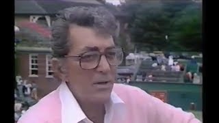 Dean Martin Interview at Queens Club 1983 [upl. by Aniroz]