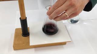 Iodine  Thiosulfate Redox Titration Demonstration [upl. by Arrek]