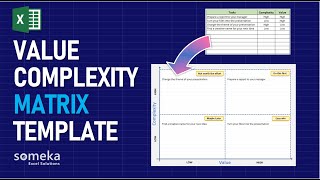 ImpactEffort Matrix Excel Template  Prioritization Framework in Excel [upl. by Iffar]