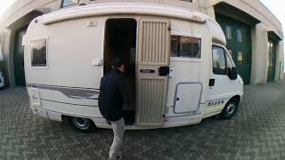 ELNAGH SLEEK 541 CAMPER SEMINTEGRALE 4 POSTI [upl. by Einnij292]