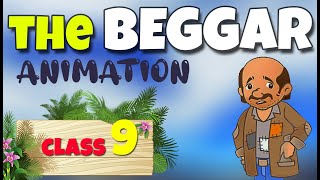 the beggar class 9 the beggar the beggar class 9 in hindi animation class 9 summary [upl. by Araem]