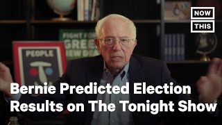 Bernie Sanders Predicted 2020 Election Weeks Ago  NowThis [upl. by Townie929]