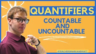 Quantifiers  Countable and Uncountable Nouns [upl. by Imeon818]