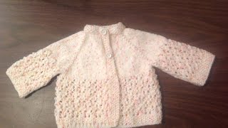 Lacey Baby Raglan Jacket how to by Stitch Niche [upl. by Ailerua47]