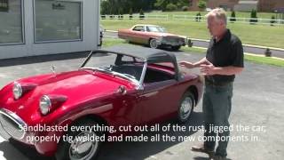 1960 Austin Healey Bugeye Sprite Completed Restoration [upl. by Williamsen]