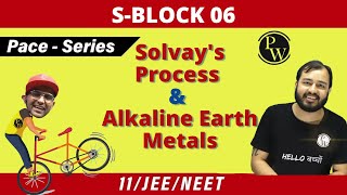 S Block 06  Solvays Process  Atomic Properties of Alkaline Earth Metals  Class 11  JEE  NEET [upl. by Ennayk197]