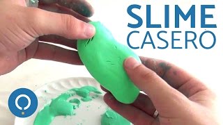 SLIME CASERO SIN BORAX muy fácil de hacer [upl. by Savell]