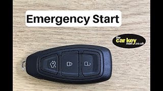 Ford Fiesta Key problem HOW TO start car [upl. by Sigismond]