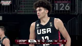 USA vs New Zealand  FIBA U17  7624 [upl. by Greenburg43]