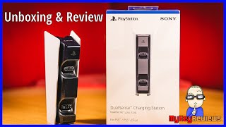 PS5 DualSense Charging Station OFFICIAL  Unboxing amp Review  MyKeyReviews [upl. by Jasen204]