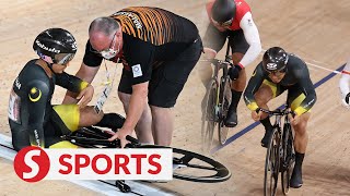 Azizul Shah Firdaus qualify for keirin quarterfinals [upl. by Harve]